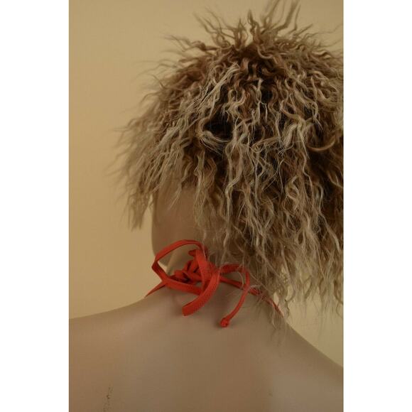 NWT DIOR CORAL NYLON STRETCH PLUNGE SPAGHETTI ONE PIECE SWIMSUIT US 10 - Picture 8 of 9